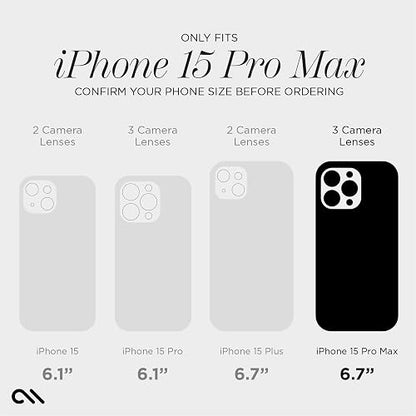 Case-Mate BLOX Funda para iPhone 15 Pro MAX, sandía de neón [protección contra caídas de 12 pies] [Compatible con MagSafe] Funda magnética con Bordes Cuadrados para iPhone 15 Pro MAX 6.7 Pulgadas,