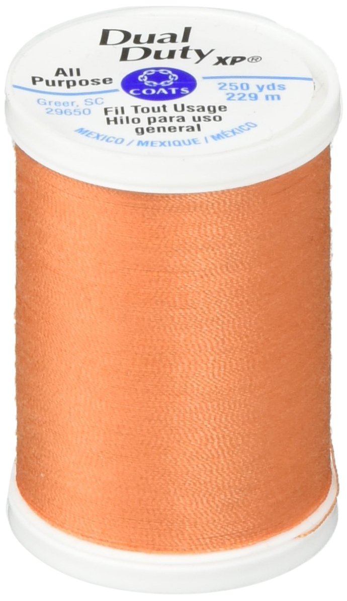 Coats Thread & Zippers S910-7760 - Rosca de uso general de doble servicio XP, 250 yardas, naranja oscuro
