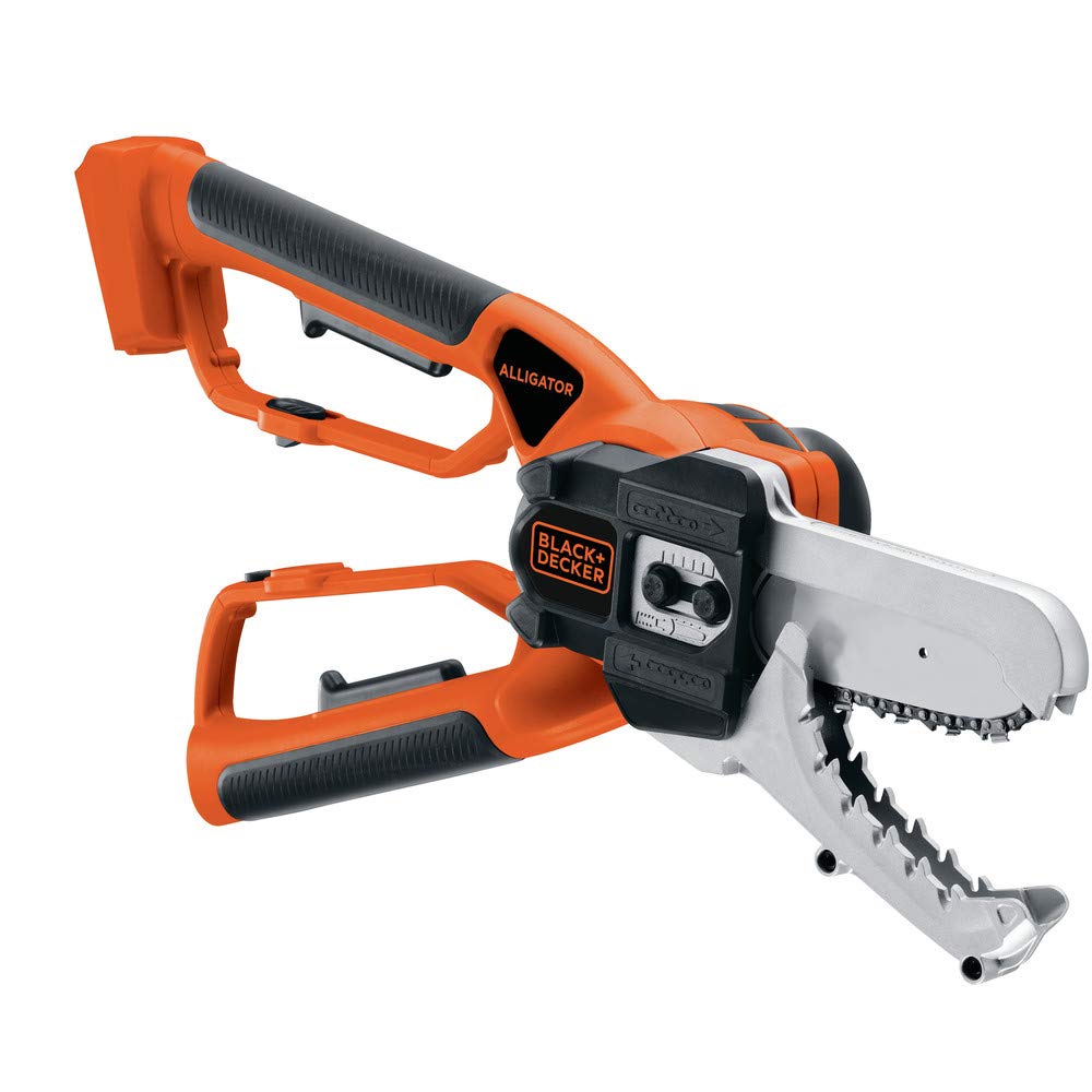 BLACK+DECKER LLP120B Bare Max Lithium Ion Alligator Lopper Saw, 20-Volt | 6" Barra, Corte Hasta 4", Sin Batería