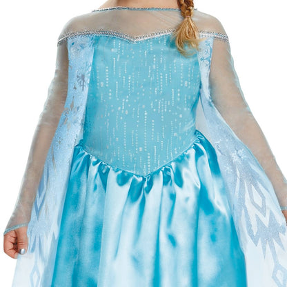 Disguise Disney Elsa Frozen - Disfraz para niña pequeña, 3T-4T, Azul