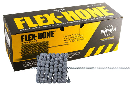 Brush Research GB41824 FLEX-HONE®, 105 mm de diámetro, grano 240, carburo de silicio, para acero suave, acero inoxidable y hierro fundido