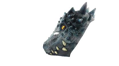Máscara de látex de Winter Dragon, Máscaras de Dragones Animales Mitológicos por Ghoulish Productions Ideales para Halloween