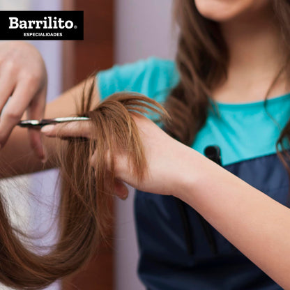 Barrilito Tijera Forjada Acero Inoxidable para Estilista 5.5" 14cm