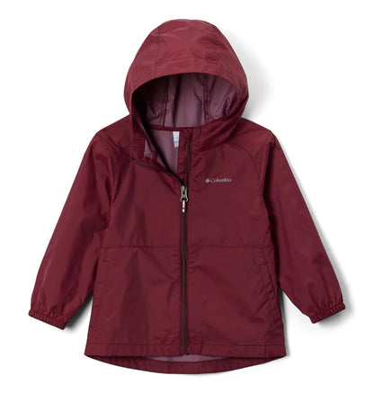 Columbia Rain-zilla Chamarra Impermeable para Niña - Rich Vino - 2