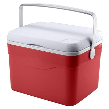 Guateplast - Hielera Portátil de 16 litros (17 QT) | Capacidad 22 para Latas | Cooler | Enfriador Resistente y Liviano | Hielo