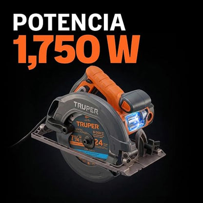 Truper SICI-7-1/4A3, Sierra circular 7-1/4" 1500 W profesional | Profesional