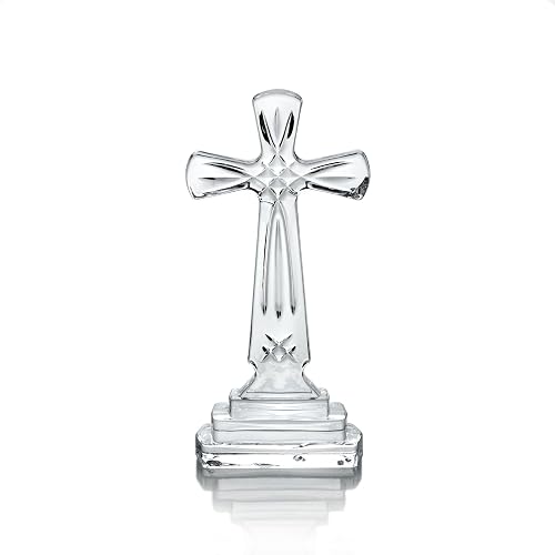 Celebrations by Mikasa Rejoice - Cruz de vidrio (9 pulgadas)
