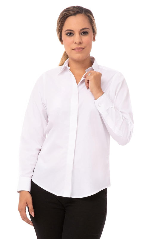 Chef Works Women's Basic Dress Shirt