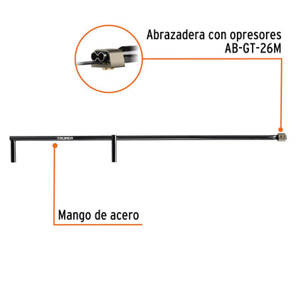 Truper MG-GT-26, Mango con abrazadera para guadaña