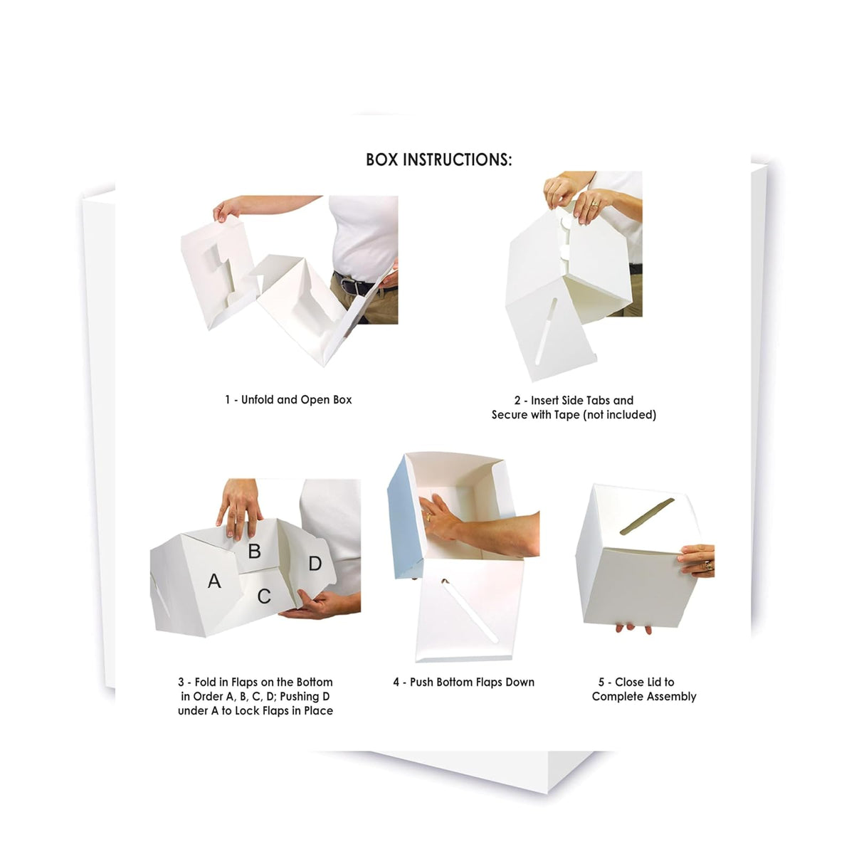 Beistle 54390 All-Purpose Card Box, 9 inch by 9 inch