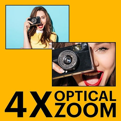 Kodak PIXPRO FZ45-WH - Cámara Digital de 16 MP, Zoom óptico de 27 mm, Gran Angular, 1080P, Full HD, Video, 2,7 Pulgadas, cámara de vlogging LCD (Blanco)