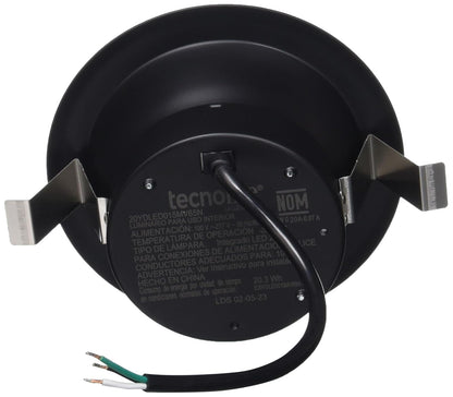 Tecnolite Lámpara Downlight LED Empotrable 20 W, Luz de Día, No atenuable, LED integrado