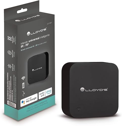 Lloyd's Control Universal IR+RF WiFi Compatible con Alexa y Google
