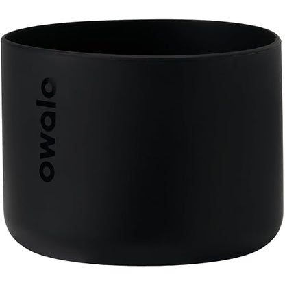 Owala - Bote de Silicona para Botella de Agua, Funda Protectora Antideslizante para Botella de Agua, Protege Botellas de Agua de Acero Inoxidable, 40 onzas, Color Negro