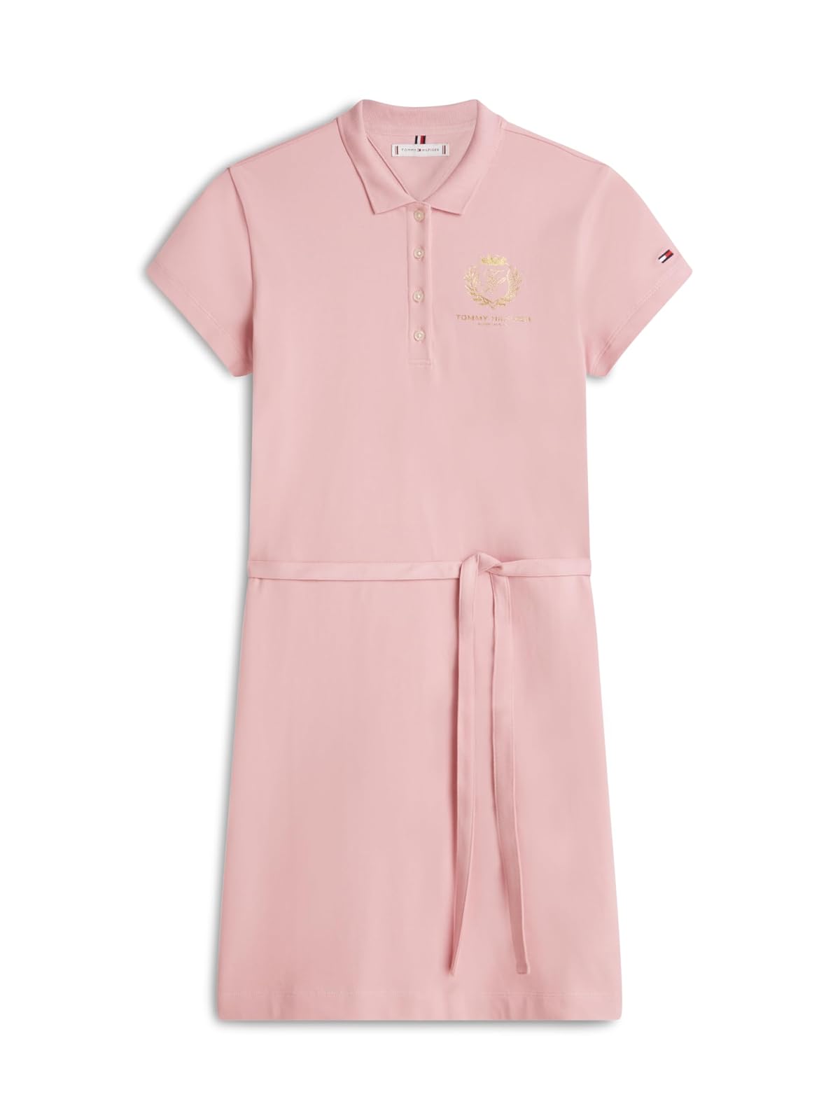 Tommy Hilfiger IM Lurex Varsity Polo Dress Vestido Informal Mujer