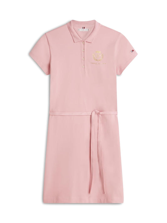 Tommy Hilfiger IM Lurex Varsity Polo Dress Vestido Informal Mujer