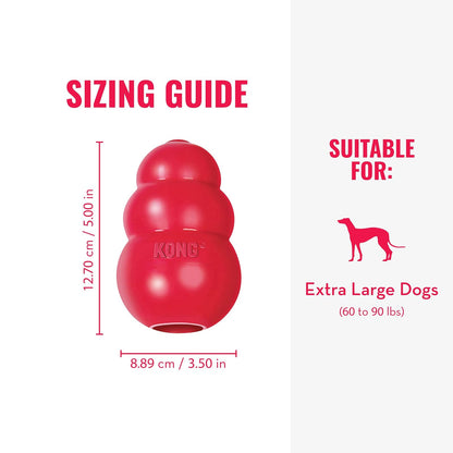 Kong Classic Dog Toy, X-Large, Red