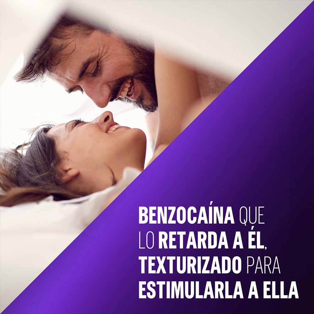 Sico Clímax Mutuo Condones de hule látex natural con benzocaína cartera con 9 piezas