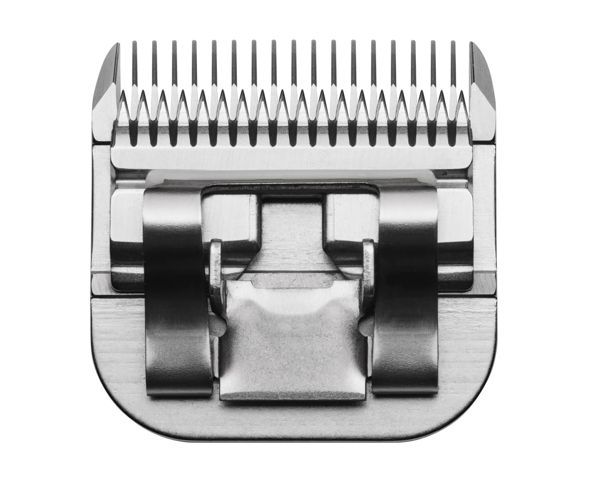 Andis 72615 Ultra Edge - Cuchilla desmontable para perros – Acero con infusión de carbono, bordes afilados de larga duración con dientes profundos, elimina el vello de 9,5 mm – Compatible con modelos
