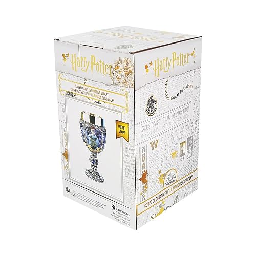 Enesco 6005060 Wizarding World of Harry Potter Ravenclaw - Figura decorativa de cáliz (19 cm), multicolor