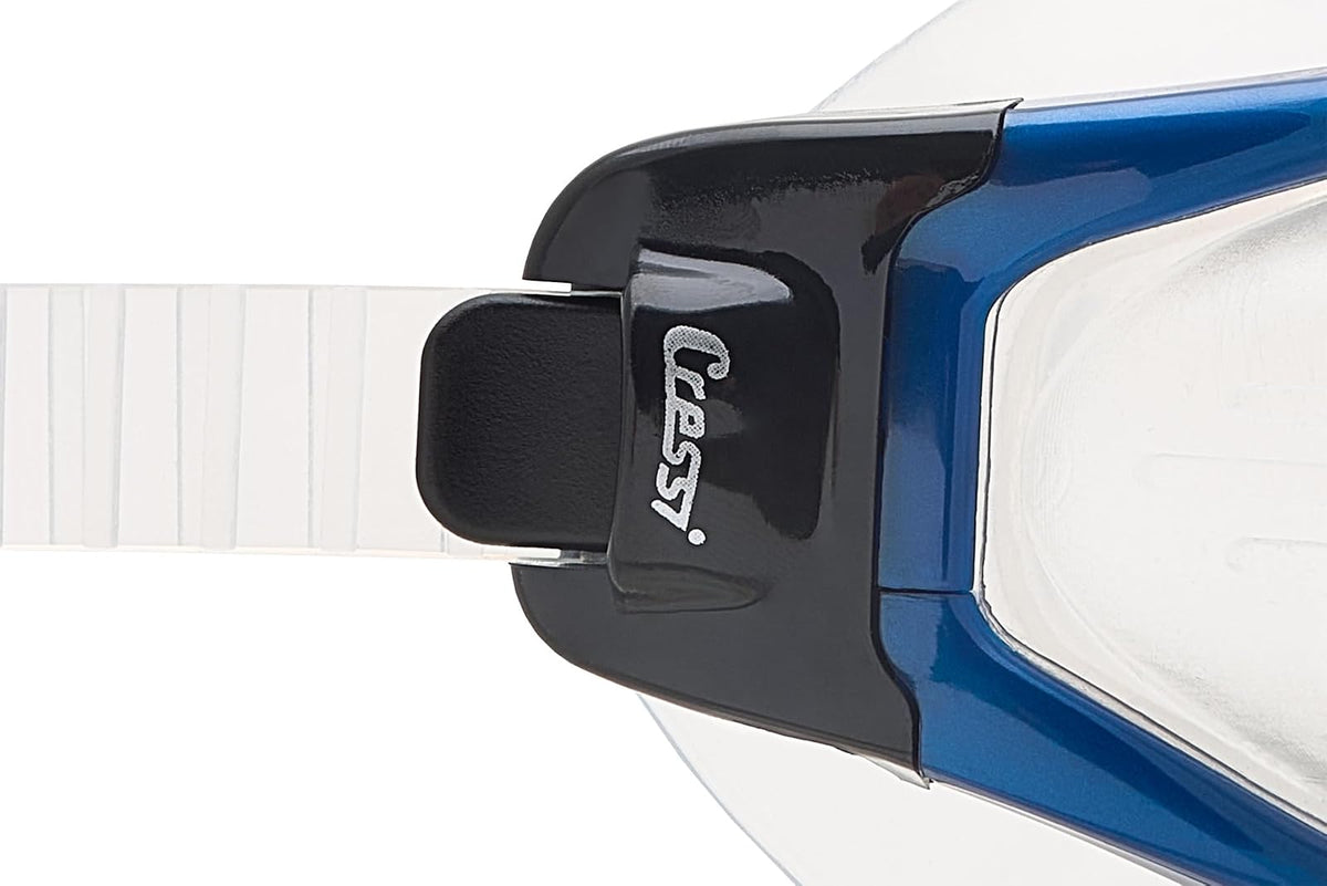 Cressi - anteojos de natación para Adultos con Lentes de Vidrio Templado y sin distorsión, Galileo: Fabricadas en Italia
