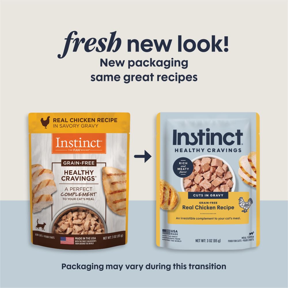 Instinct Healthy Cravings para Gato, Receta de Pollo 24 pack