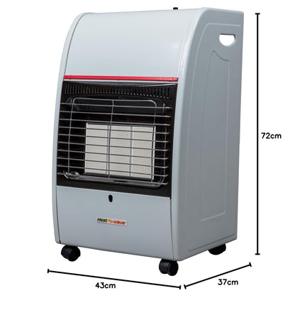 Heatwave Calefactor Portátil de Gas LP con tres radiantes HG3R LP