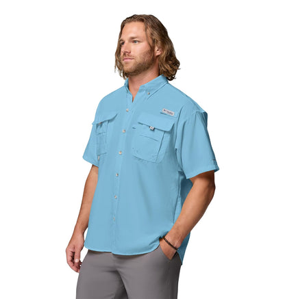 Columbia - PFG Bahama II Camisa de Pesca de Manga Corta para Hombre con FPU 30