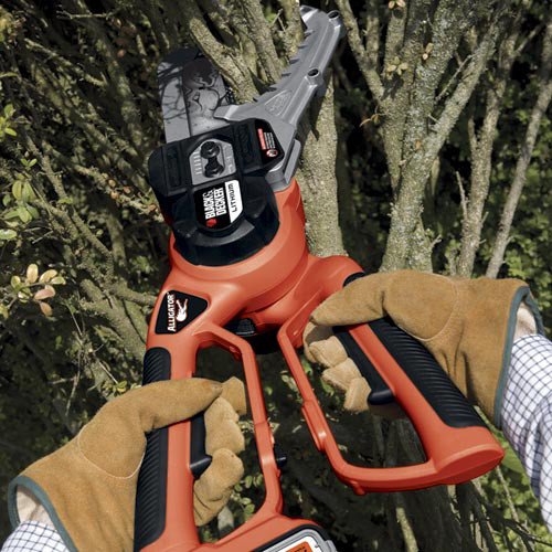 BLACK+DECKER LLP120B Bare Max Lithium Ion Alligator Lopper Saw, 20-Volt | 6" Barra, Corte Hasta 4", Sin Batería