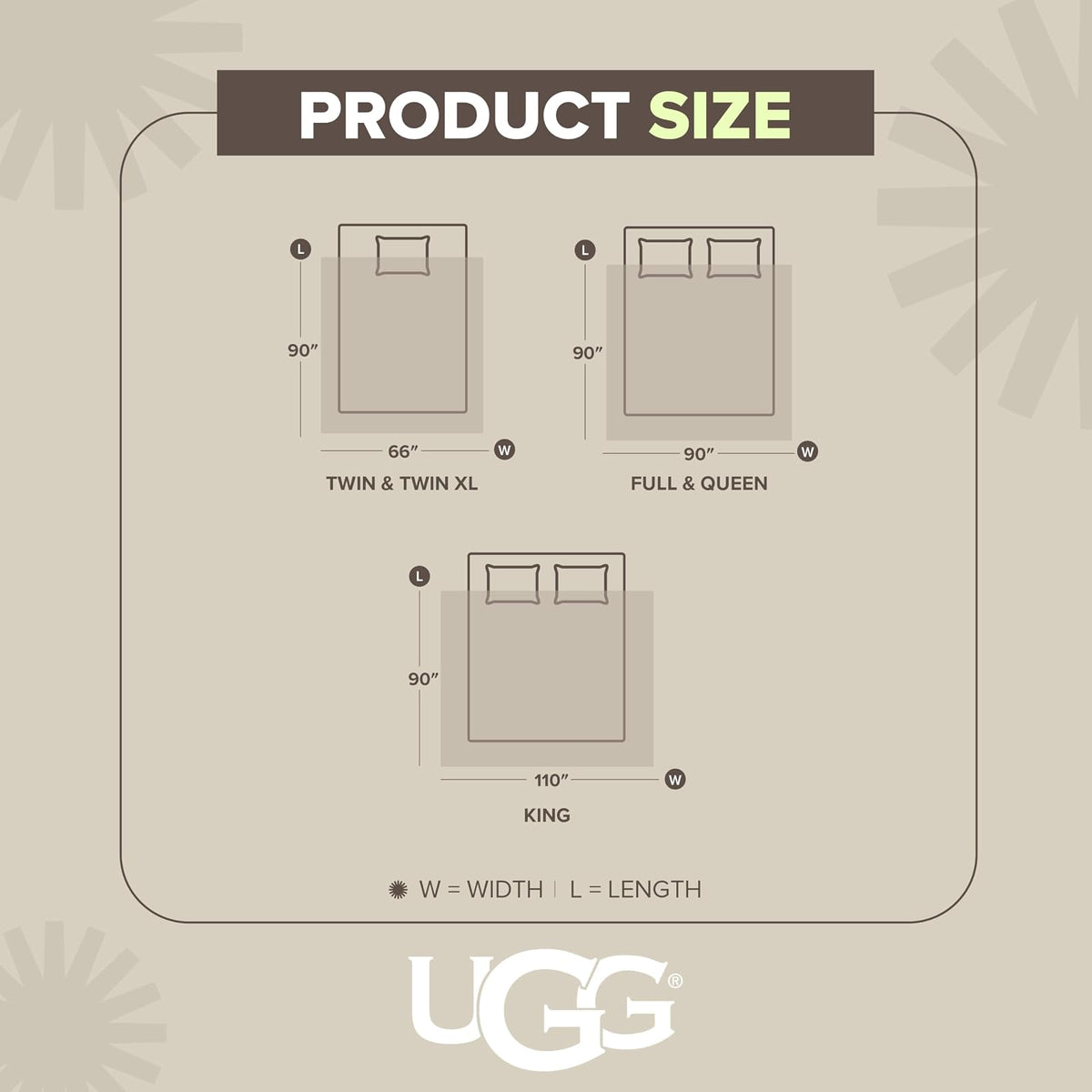 UGG Ariana - Manta de Forro Polar para Cama Individual/Individual XL, mullida, Reversible, Suave, acogedora, de Felpa Grande, cálida y de Gran tamaño, Lavable a máquina, decoración de recámara o Cama