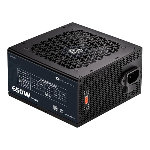 Balam Rush Pulsar Fuente de Poder 650PR ATX, 650W, 80 Plus White, No Modular, Nova Negro