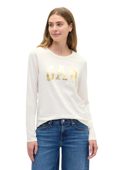 Gap V-LS FAV Crew Nvl CamisetaMujer