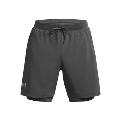 Under Armour Fly By Shorts Deportivos para Mujer - (682) Rosa fluo, rosa fluo, reflectante - XS