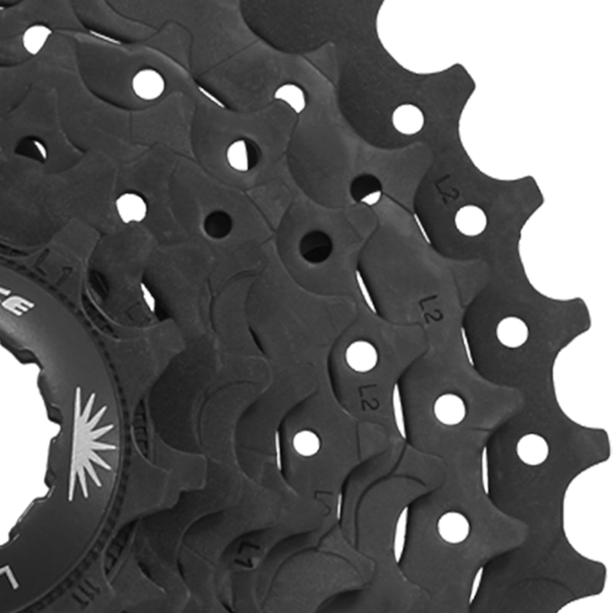 SUNRACE Cassette de Piñones MTB CSM90 9P 11/34D Zinc Negro Cajita CSM90.9AV0.BS0.BXB