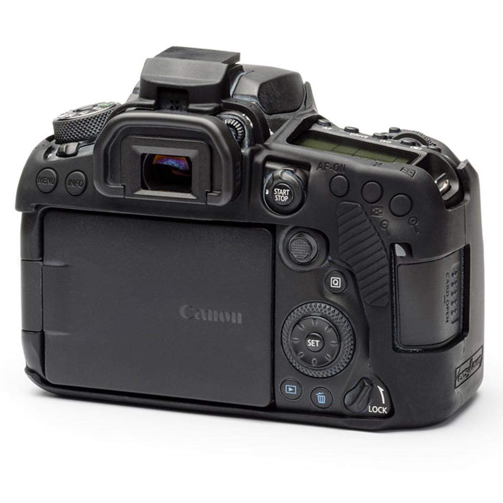 EasyCover Funda Protectora ECC90DB para Cámara Fotográfica Canon 90D Negro