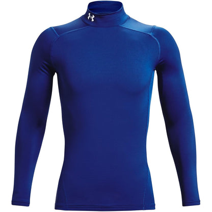 Under Armour ColdGear Camiseta de Compresión, Hombre - Azul - 3XL