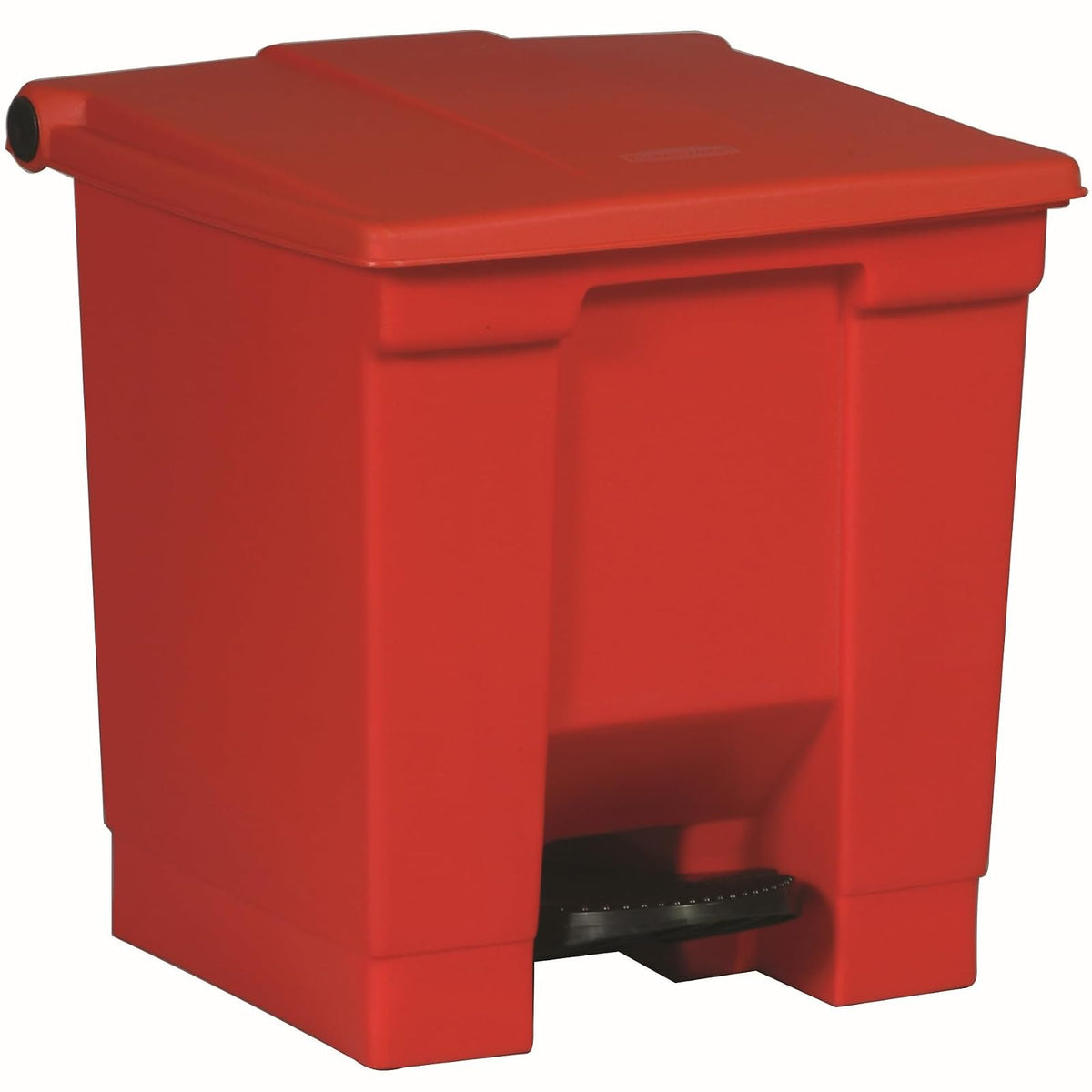 Rubbermaid Bote de Basura con Pedal 23 Galones, Plástico, Rojo - 8G - Bote de basura, 8GL, rojo - Rojo -