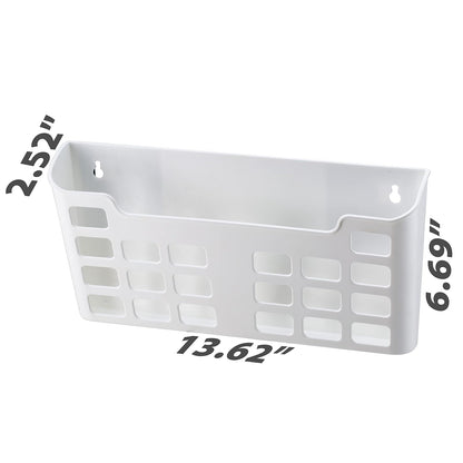 Officemate MagnetPlus - Bolsillo magnético para archivar tamaño carta, plástico, blanco (92543), 2.52 x 13.62 x 6.69 pulgadas, blanco roto