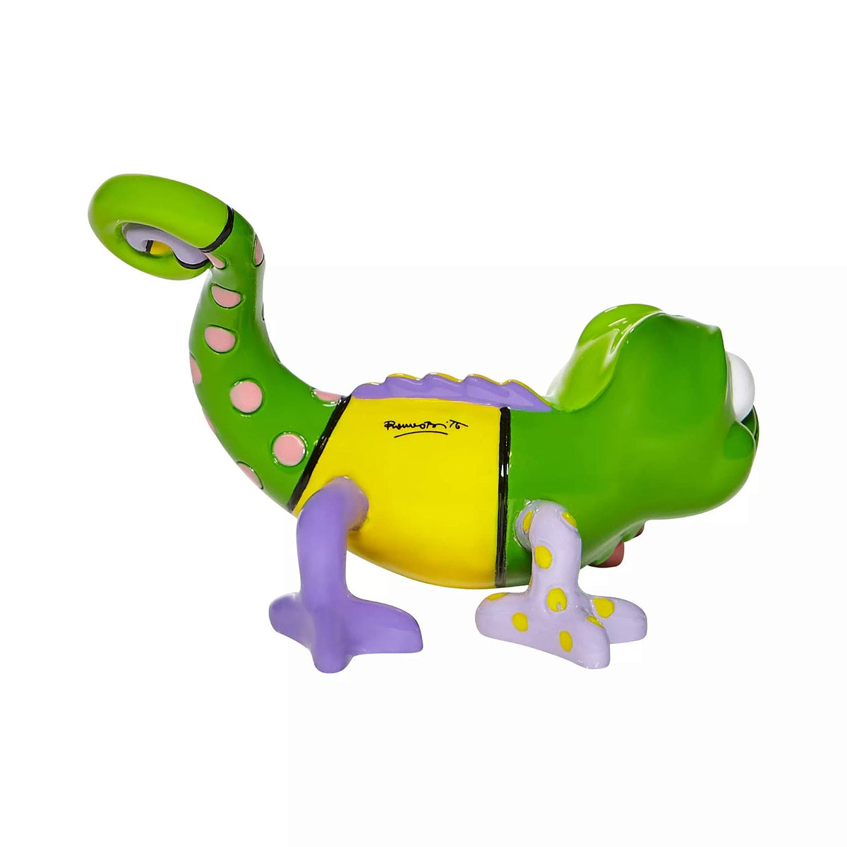 Enesco Disney by Romero Britto Enredado Pascal - Figura en Miniatura, 2.36 Pulgadas, Multicolor