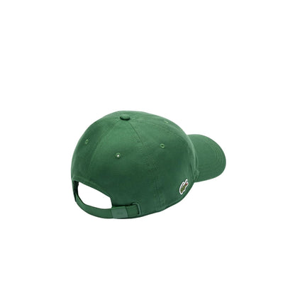 Lacoste Gorra de Sarga de algodón orgánico Tapa para Hombre