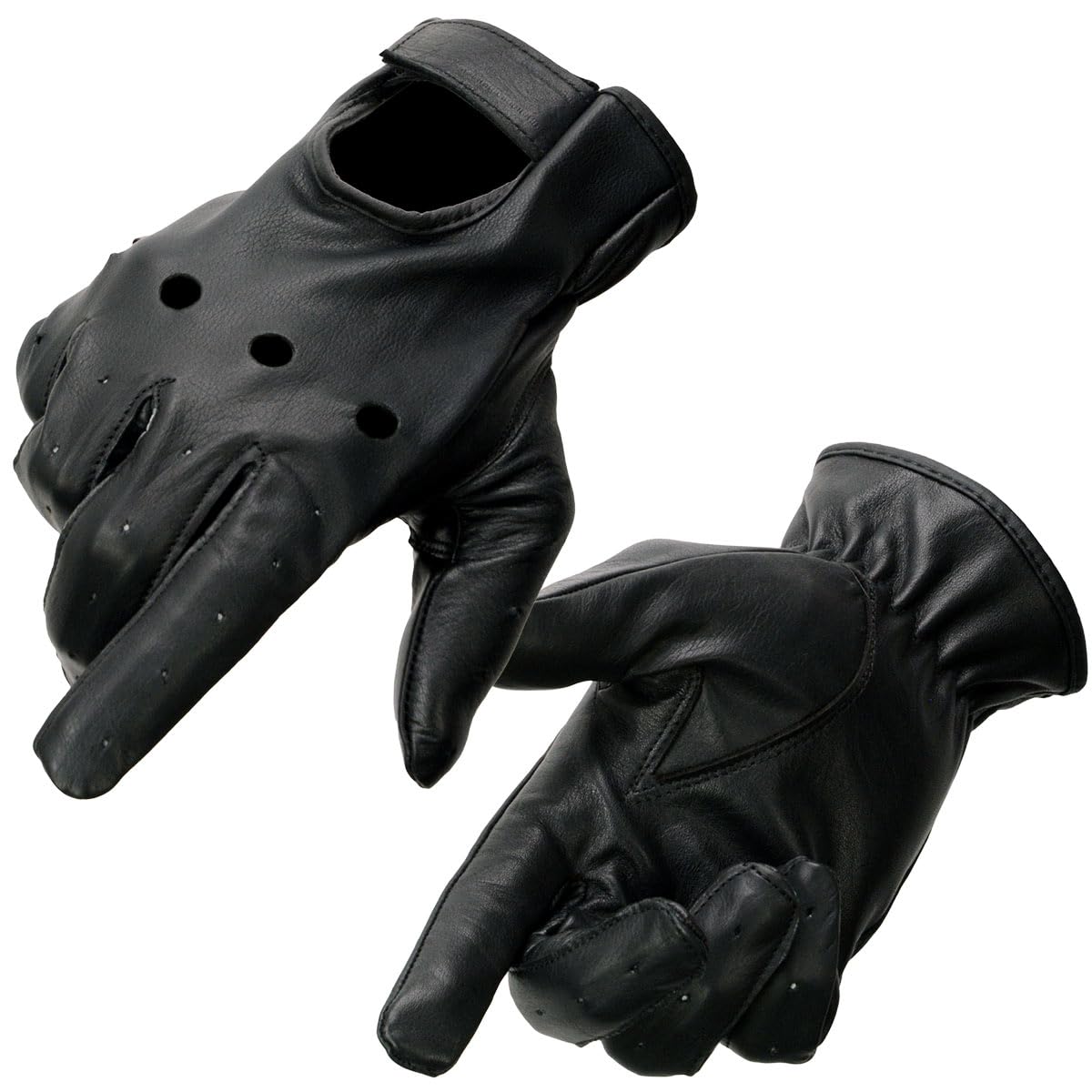 Milwaukee Leather Men's Glove (Black, Medium)