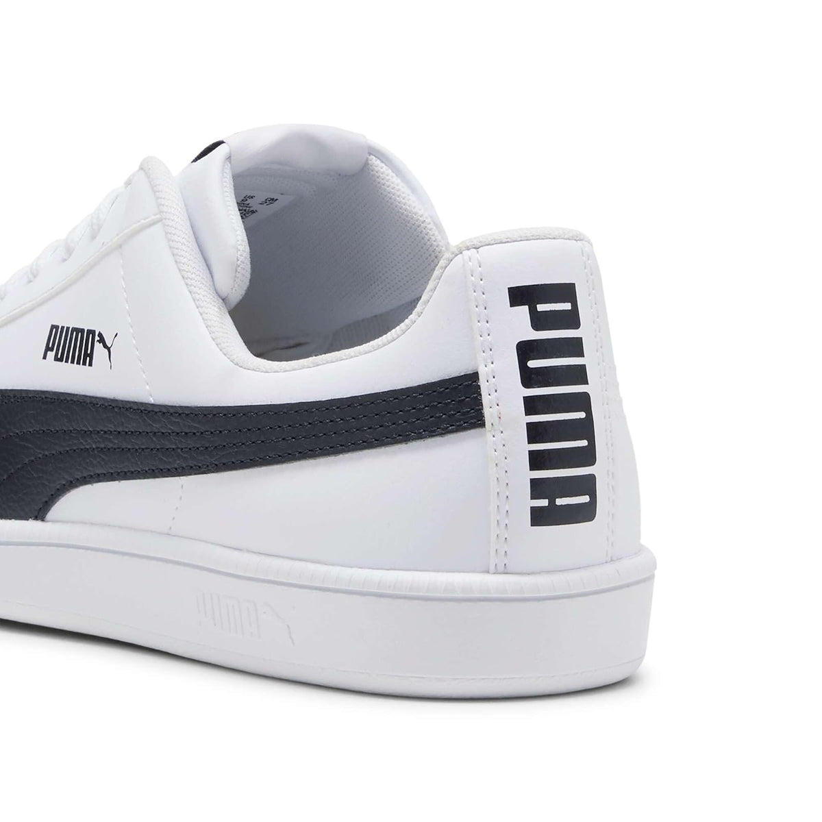 PUMA, Tenis Casuales UP, Unisex, Blanco con Azul, Talla 25,5
