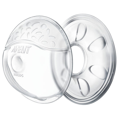 Philips Avent Set de Protectores Mamarios, ultra suaves, absorben el exceso de leche y protegen de irritaciones, juego de 6 piezas, SCF157/02