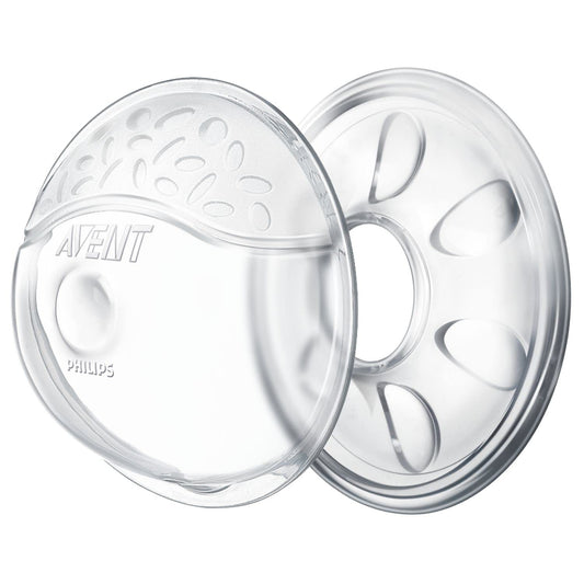 Philips Avent Set de Protectores Mamarios, ultra suaves, absorben el exceso de leche y protegen de irritaciones, juego de 6 piezas, SCF157/02
