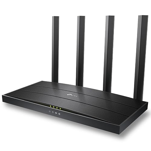 TP-Link Archer AX12 Router WiFi6 AX1500 Doble Banda hasta 1.5Gbps - 1 WAN + 3 LAN Gigabit - Conecta Más Dispositivos - Cobertura Ampliada - Controles parentales - App Tether - Configura en Minutos