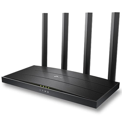 TP-Link Archer AX12 Router WiFi6 AX1500 Doble Banda hasta 1.5Gbps - 1 WAN + 3 LAN Gigabit - Conecta Más Dispositivos - Cobertura Ampliada - Controles parentales - App Tether - Configura en Minutos