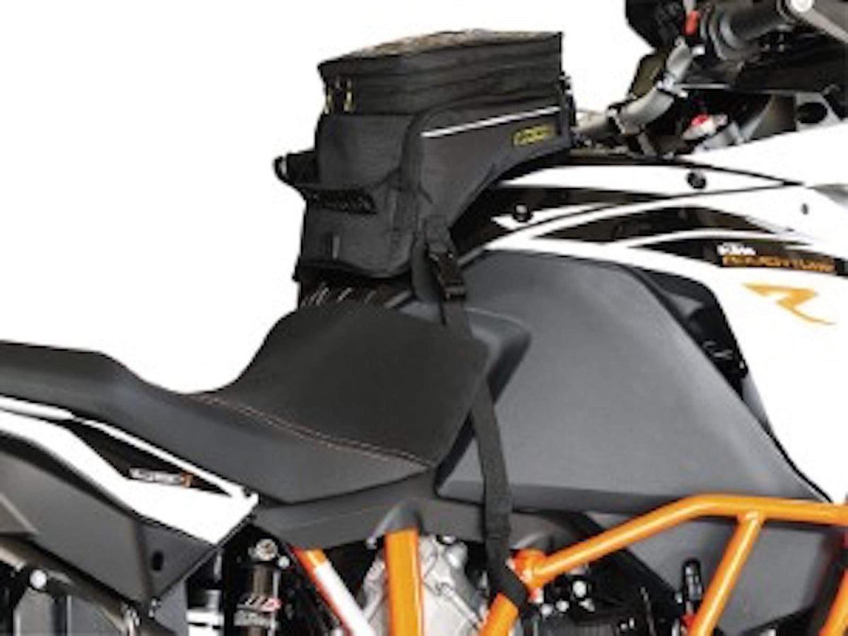Nelson-Rigg Trails End Adventure - Bolsa para Tanque de Motocicleta, se Adapta a la mayoría de Motos de Aventura Honda Yamaha Kawasaki