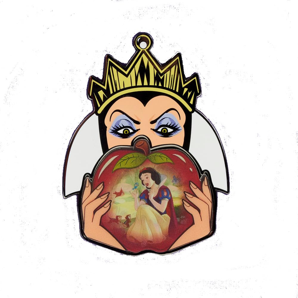 Loungefly Disney Evil Queen - Pin Coleccionable de 3 Pulgadas, Metal, Sin Gemas