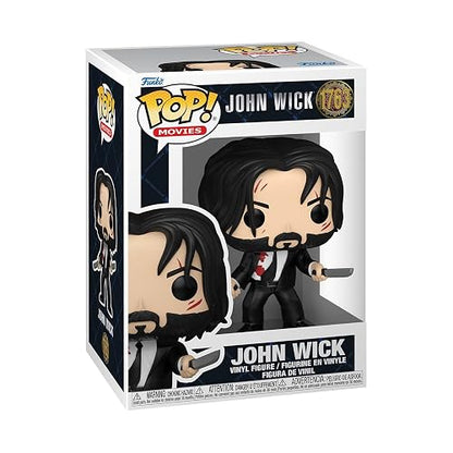 Funko Pop! Movies: John Wick 3 - John Wick | Mercancía Oficial de Action/Adventure - Figura de Vinilo Coleccionable para Decoración - Regalo de Cumpleaños para Fans