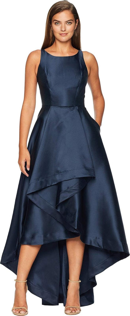 Adrianna Papell Mikado - Vestido Alto y bajo para Mujer